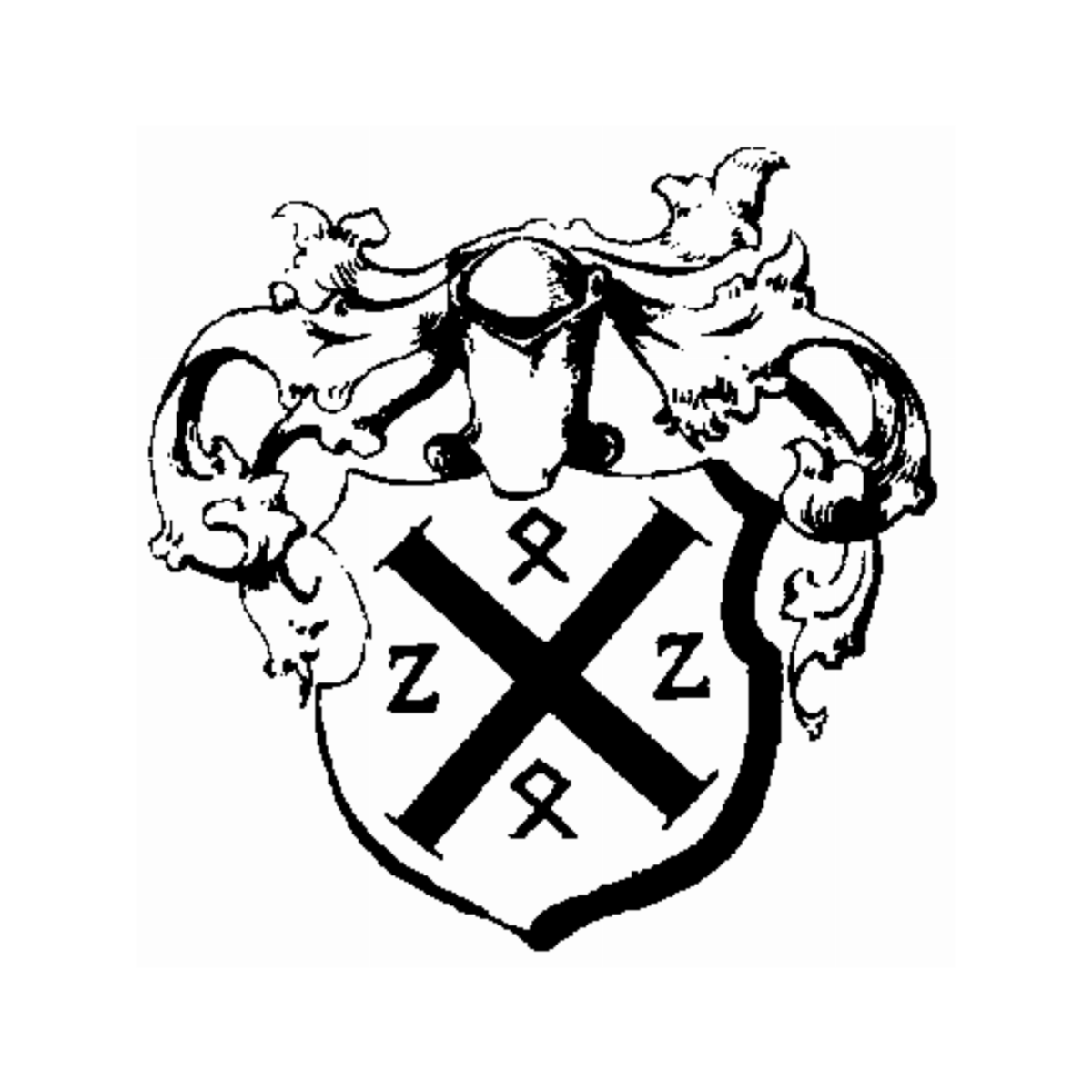 Coat of arms of family Rudegeri