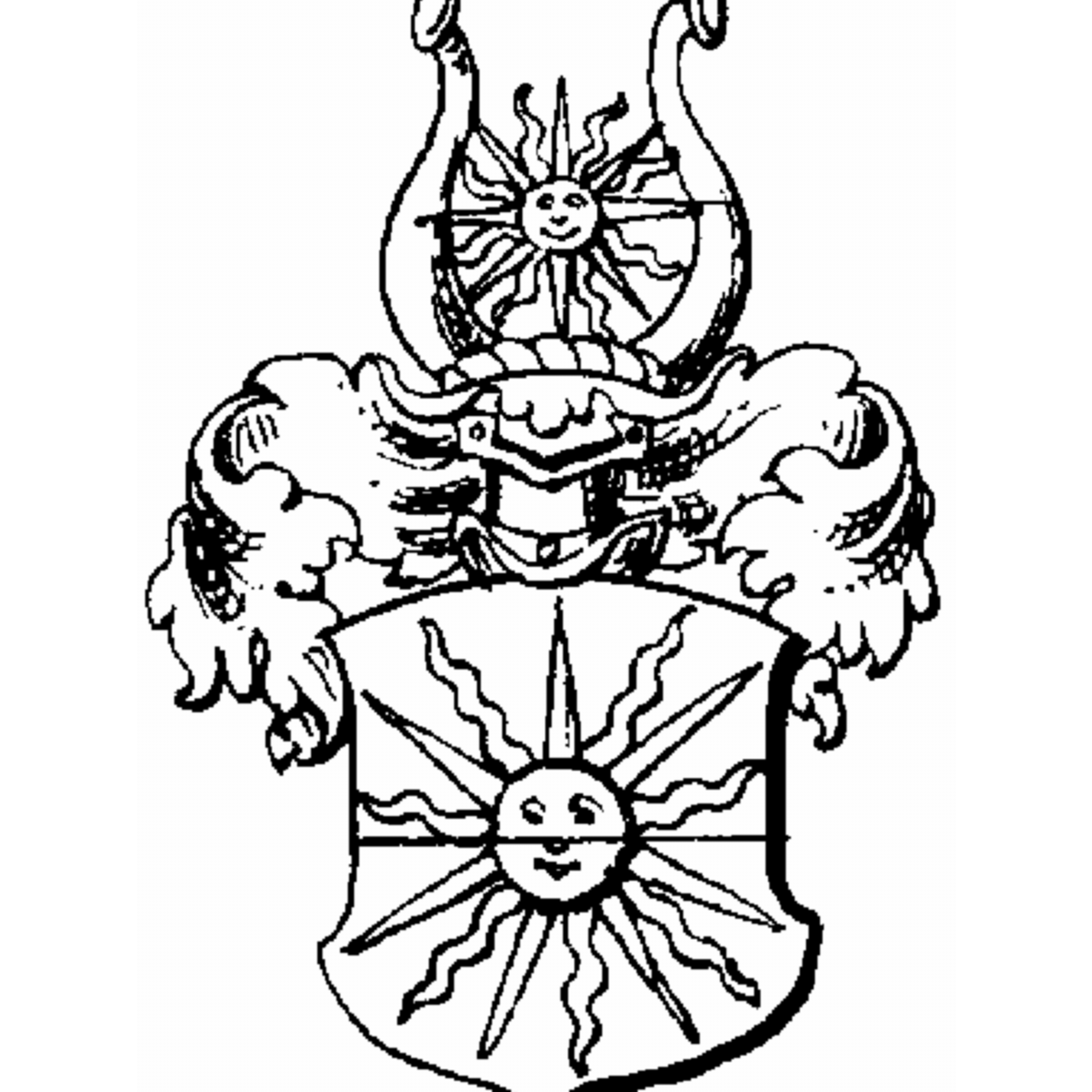 Coat of arms of family Spangier