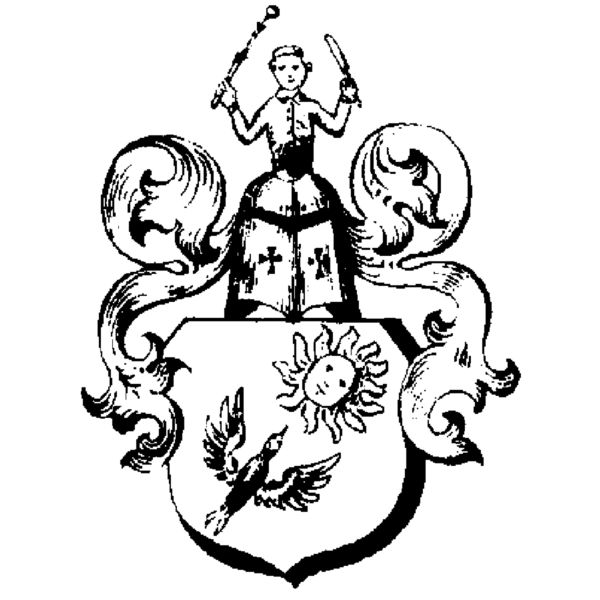 Coat of arms of family Tavenir