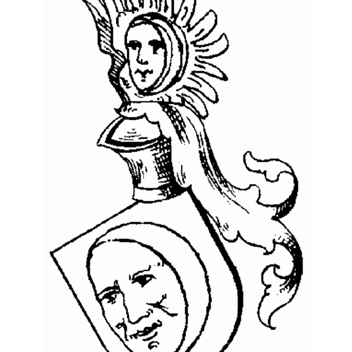 Coat of arms of family Volckamer Von Kirchßittenbach