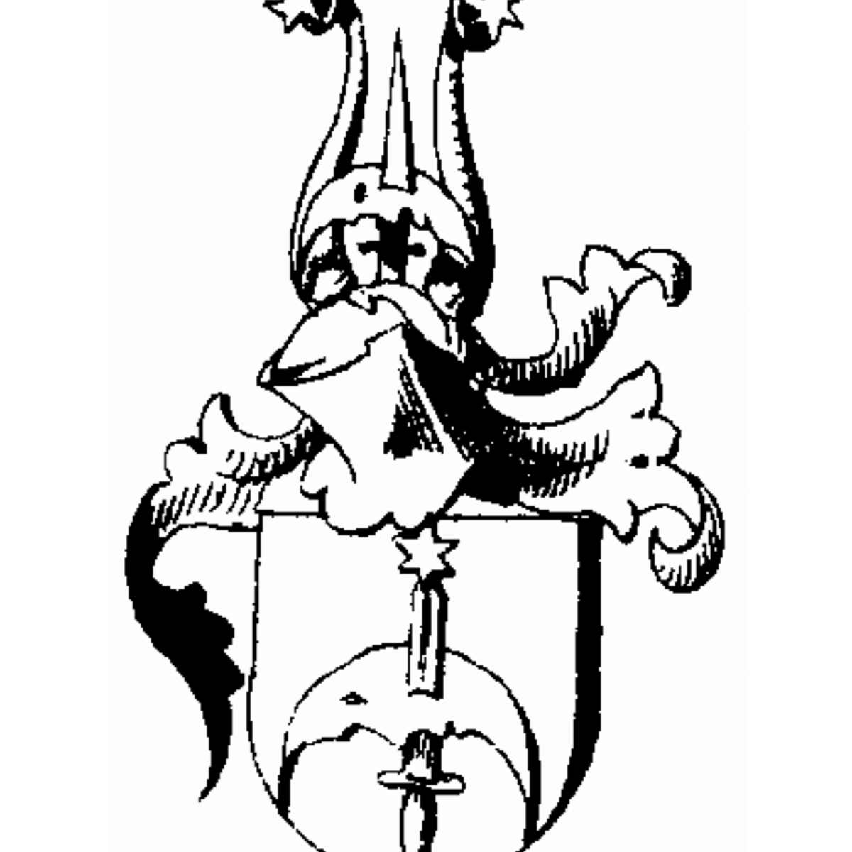 Coat of arms of family Tegan