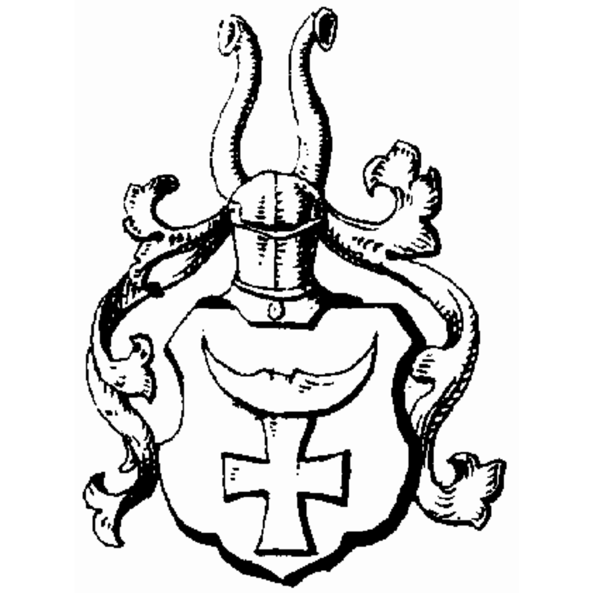 Wappen der Familie Crabathen