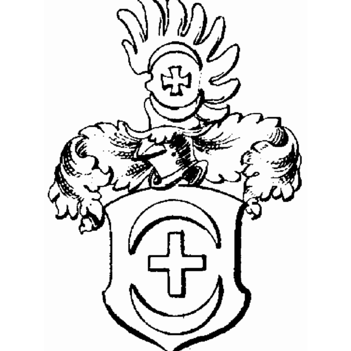 Coat of arms of family Tegner