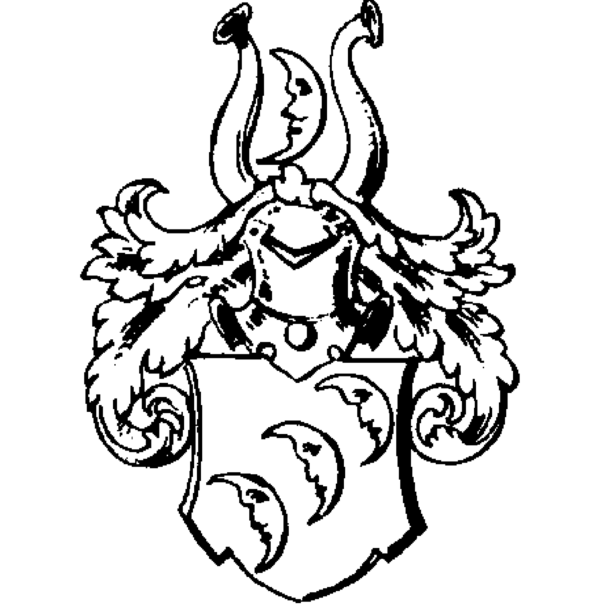 Coat of arms of family Borstel