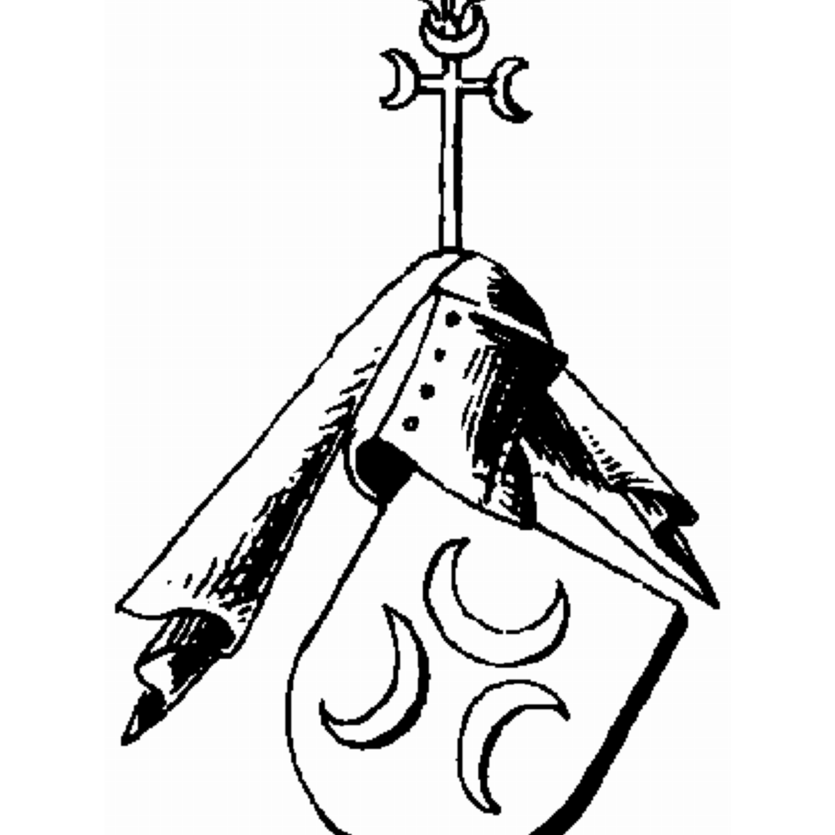 Wappen der Familie Borsteld