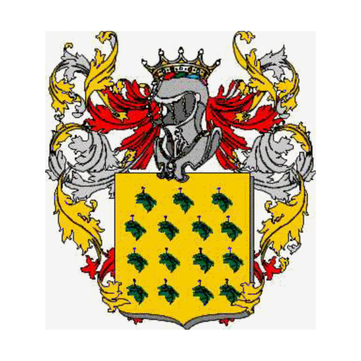 Coat of arms of family Fornia