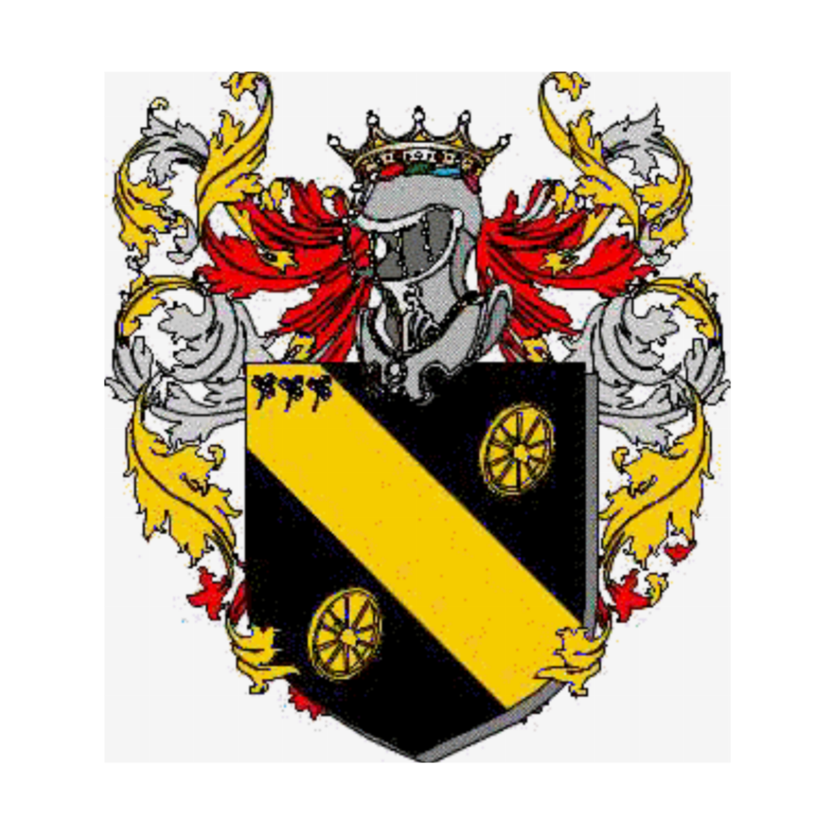 Coat of arms of family Manera