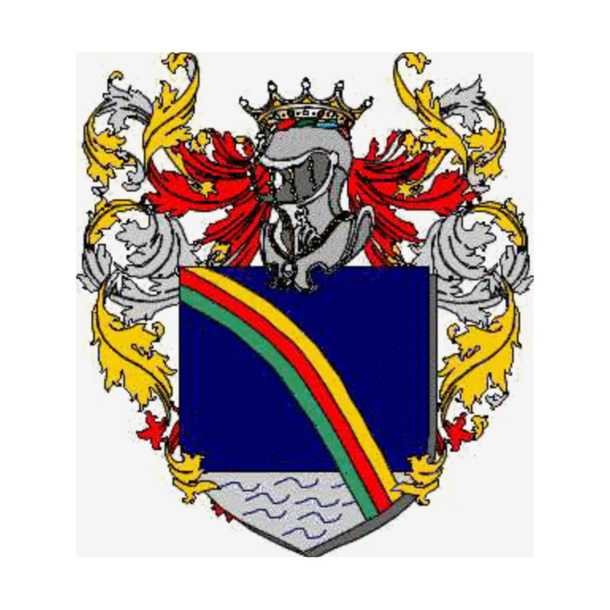 Wappen der Familie Viscanti
