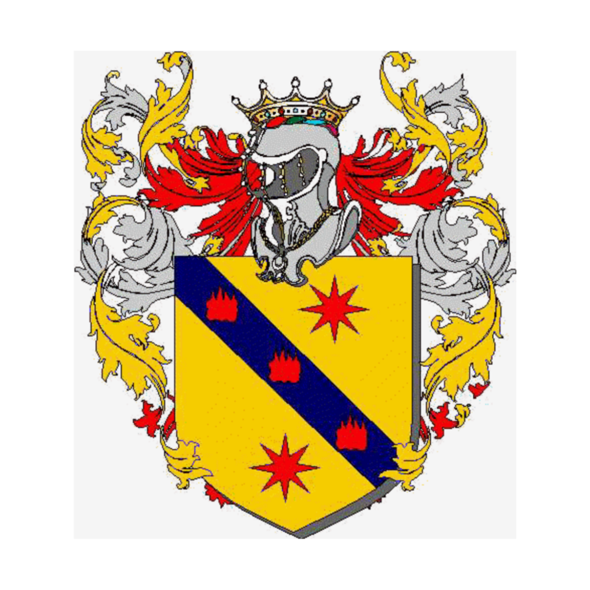 Coat of arms of family Vapasso