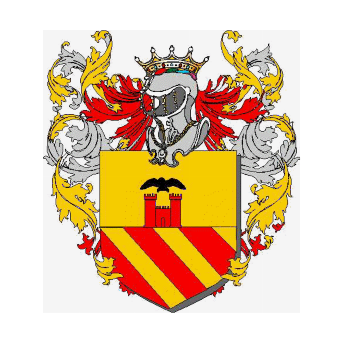 Coat of arms of family Justina