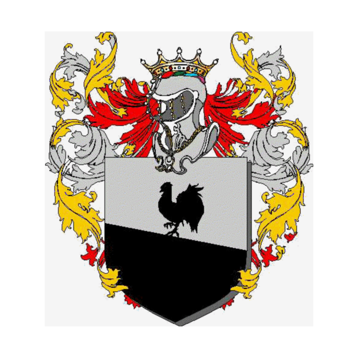 Coat of arms of family C E C E R E