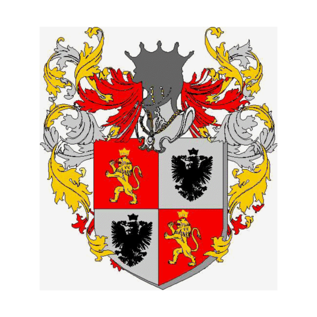 Coat of arms of family Del Lucca