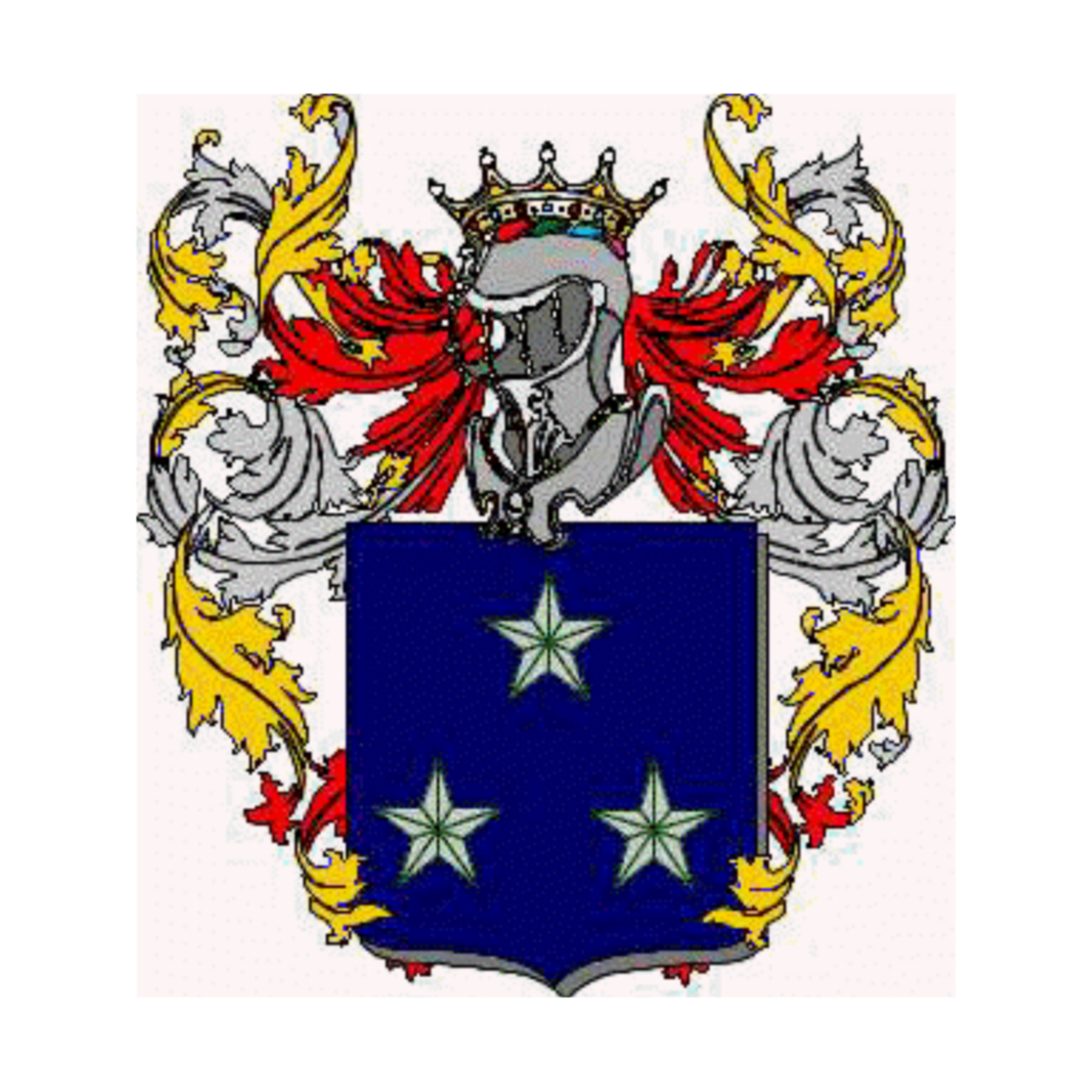 Coat of arms of family Miniagi