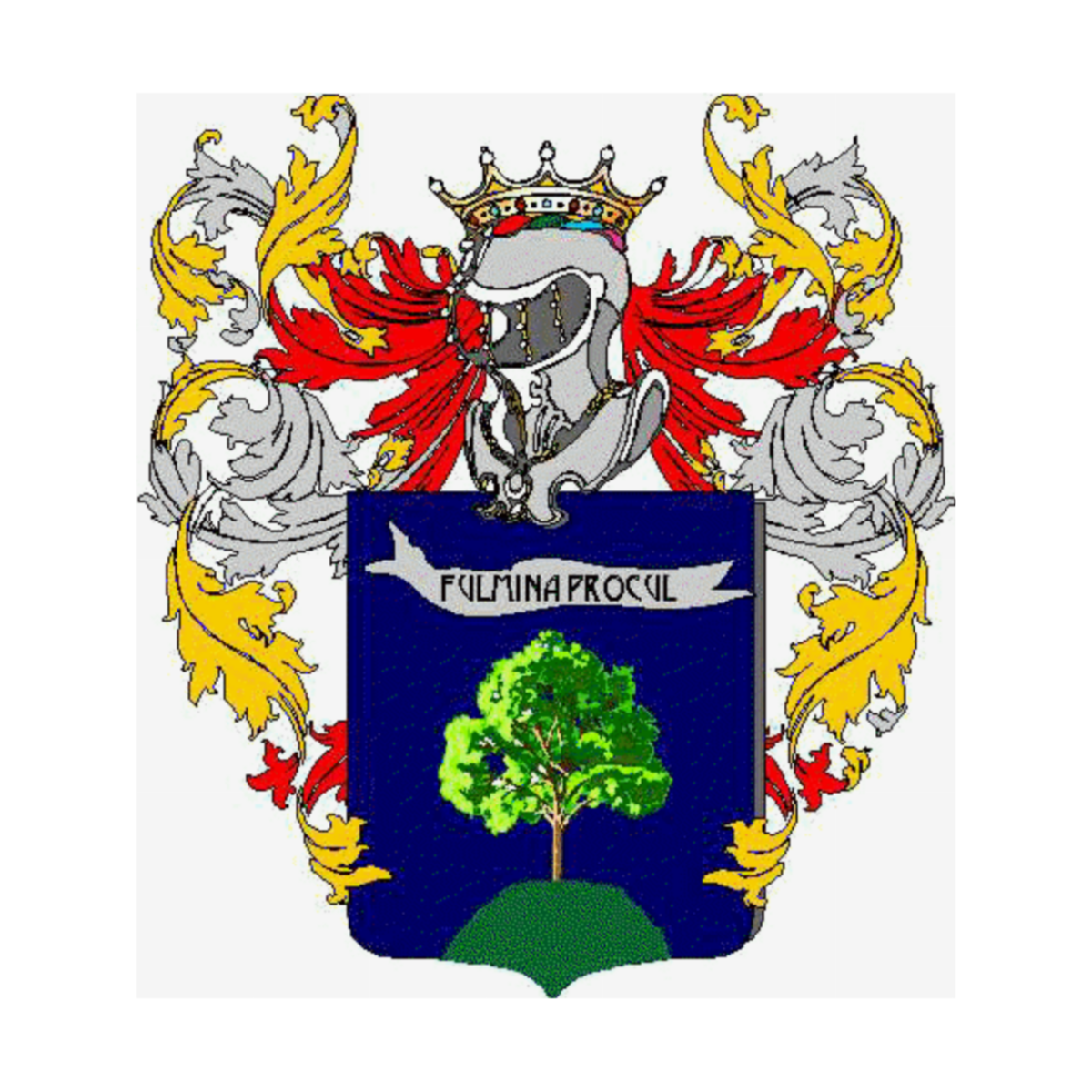 Coat of arms of family Miniotti