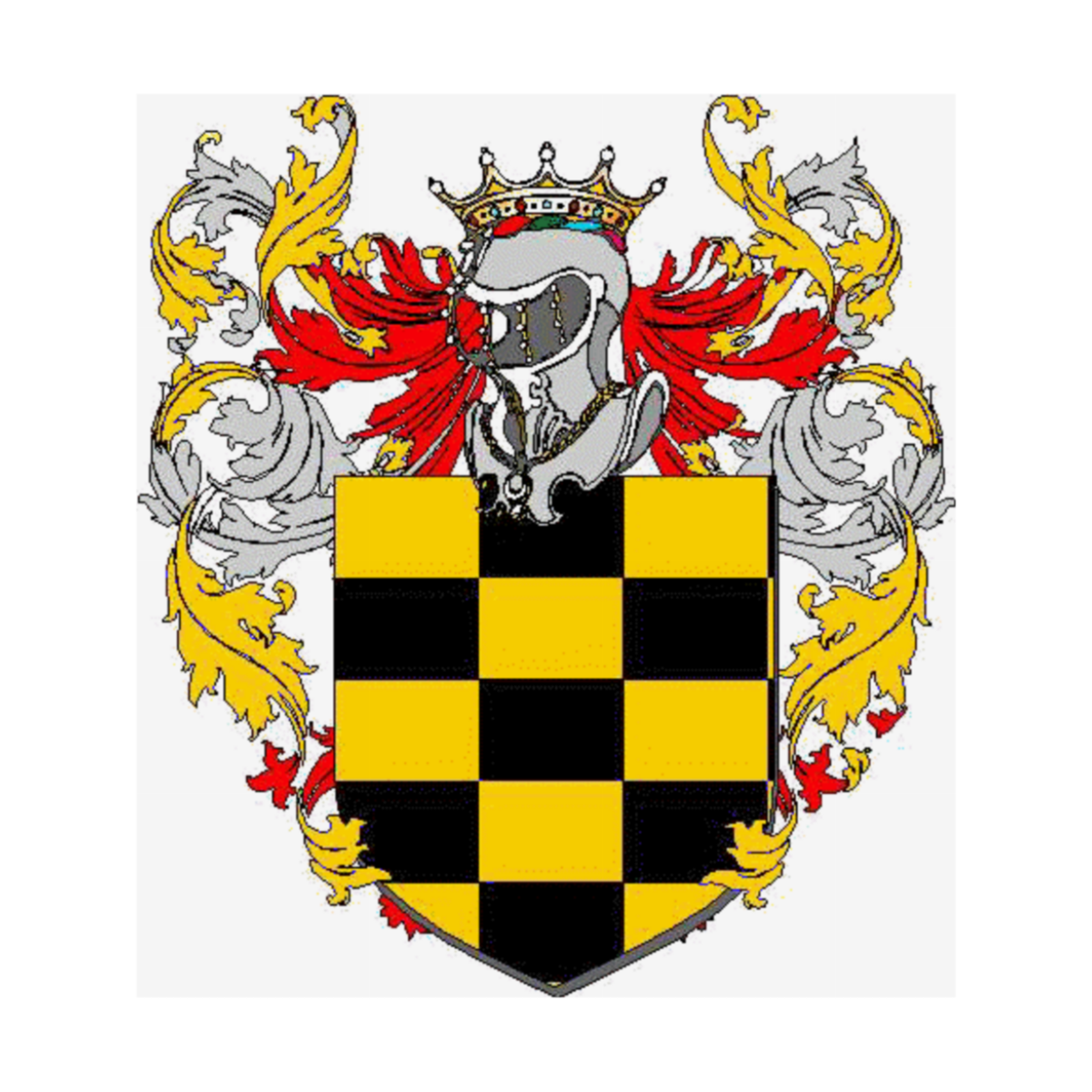 Coat of arms of family Tillio