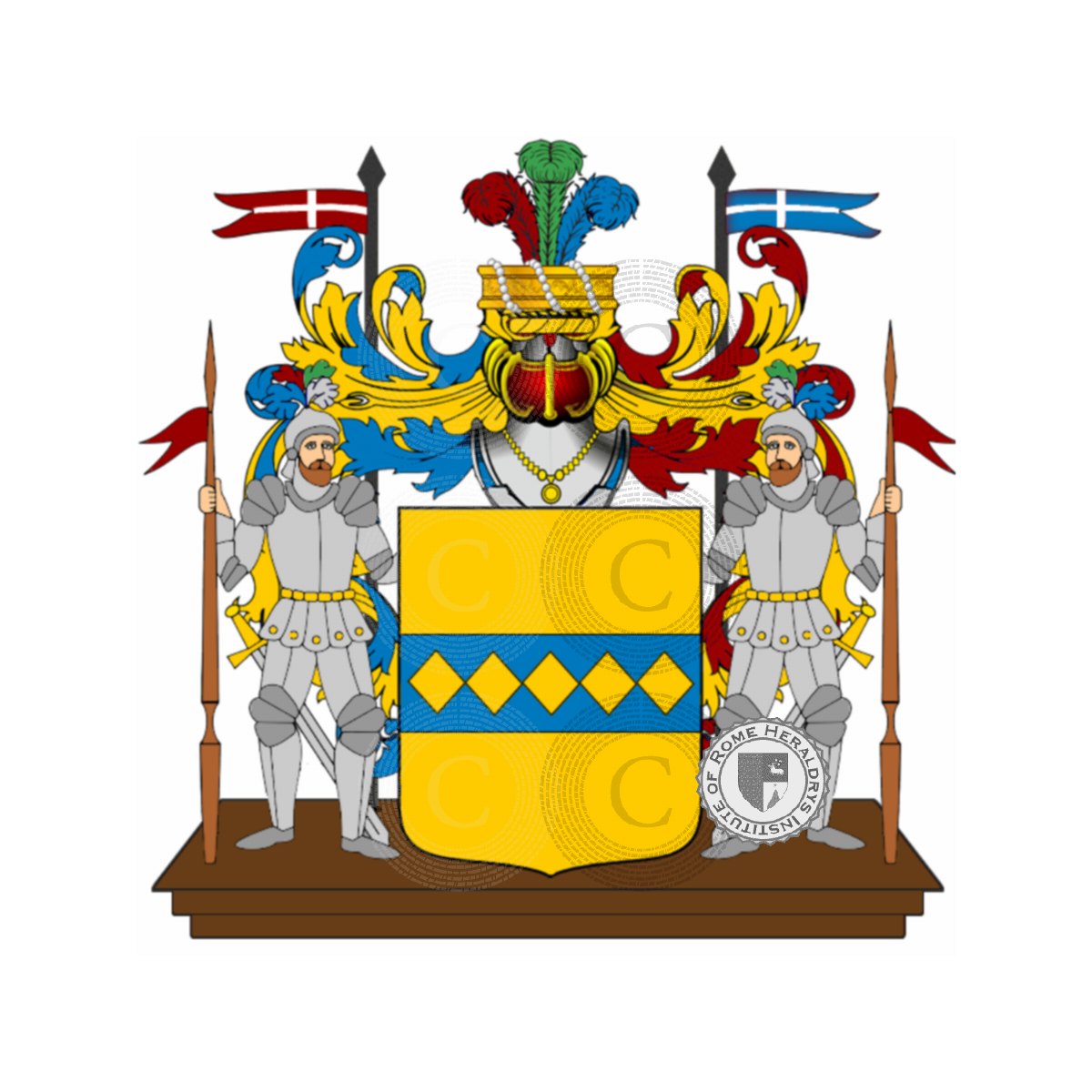 Wappen der Familie Marescaro