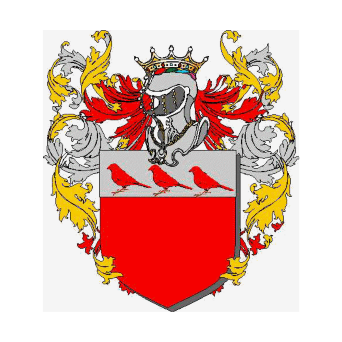 Coat of arms of family Mereghini