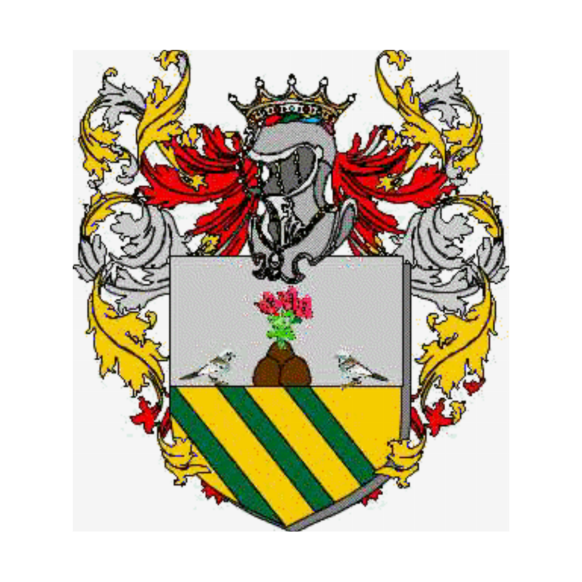 Wappen der Familie Mereghini