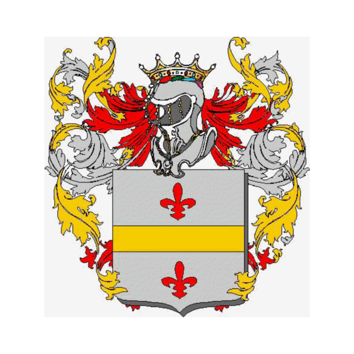 Coat of arms of family Mezzi