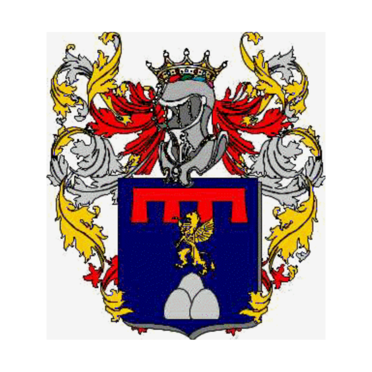 Coat of arms of family Mezzino