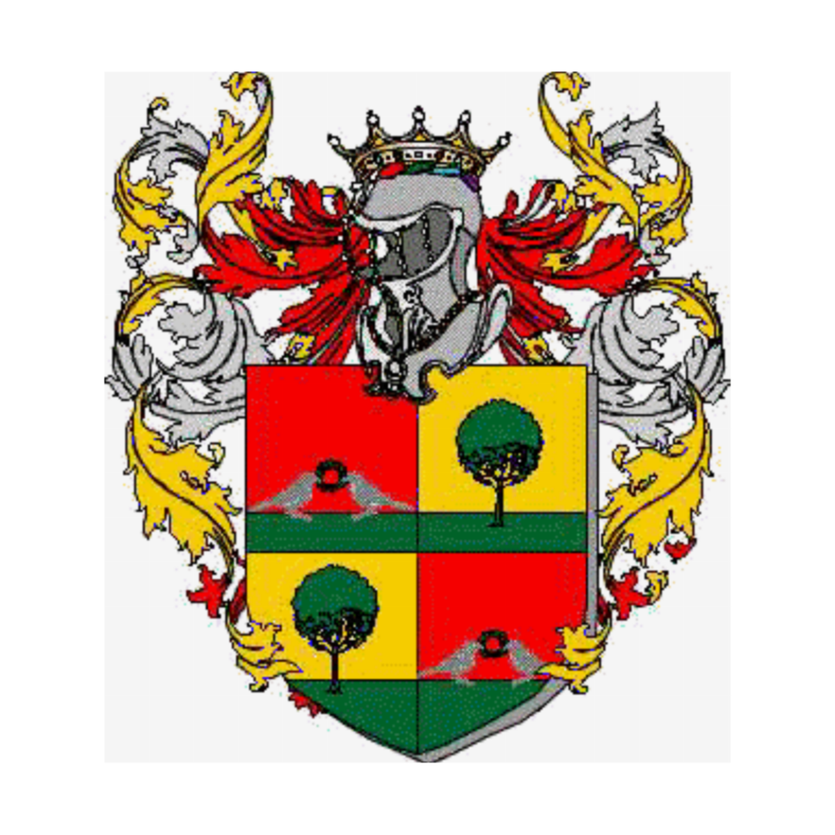 Coat of arms of family Puppini