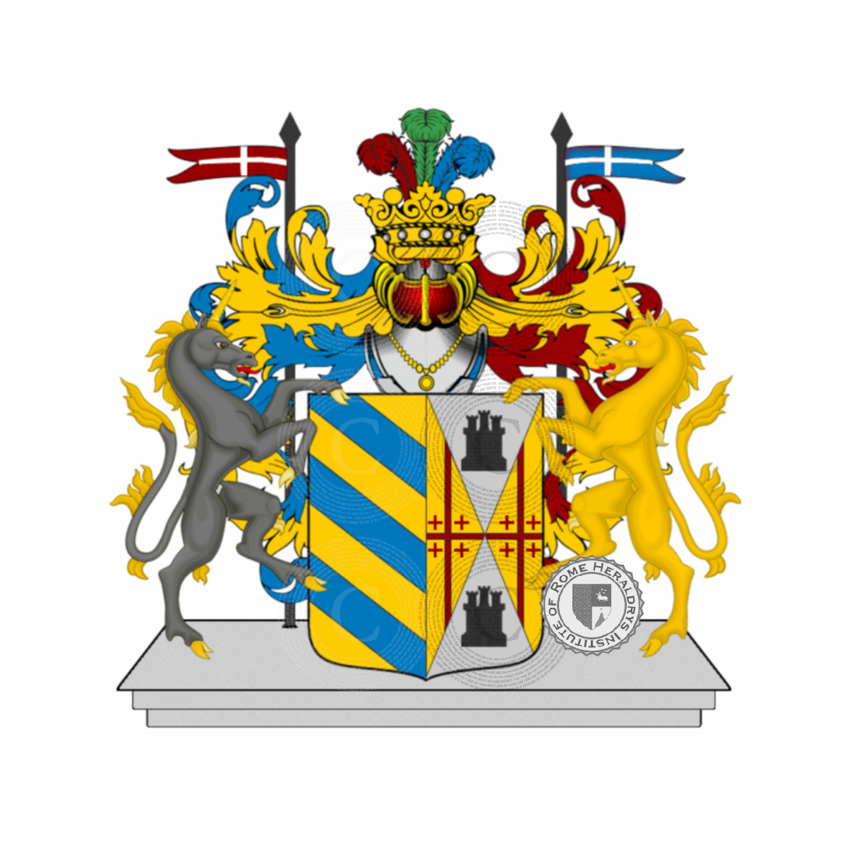 Wappen der Familie Pontarini