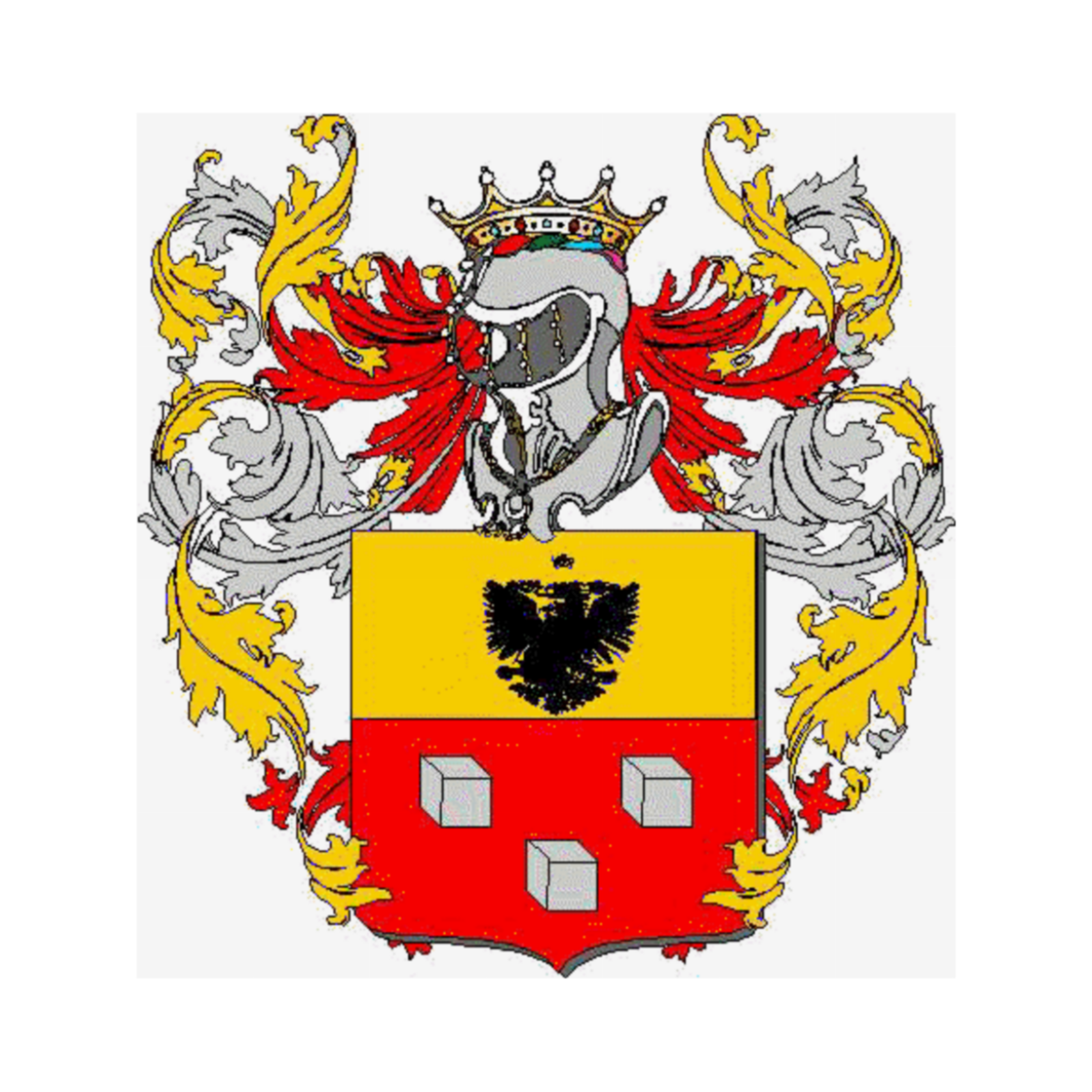 Coat of arms of family Rossu