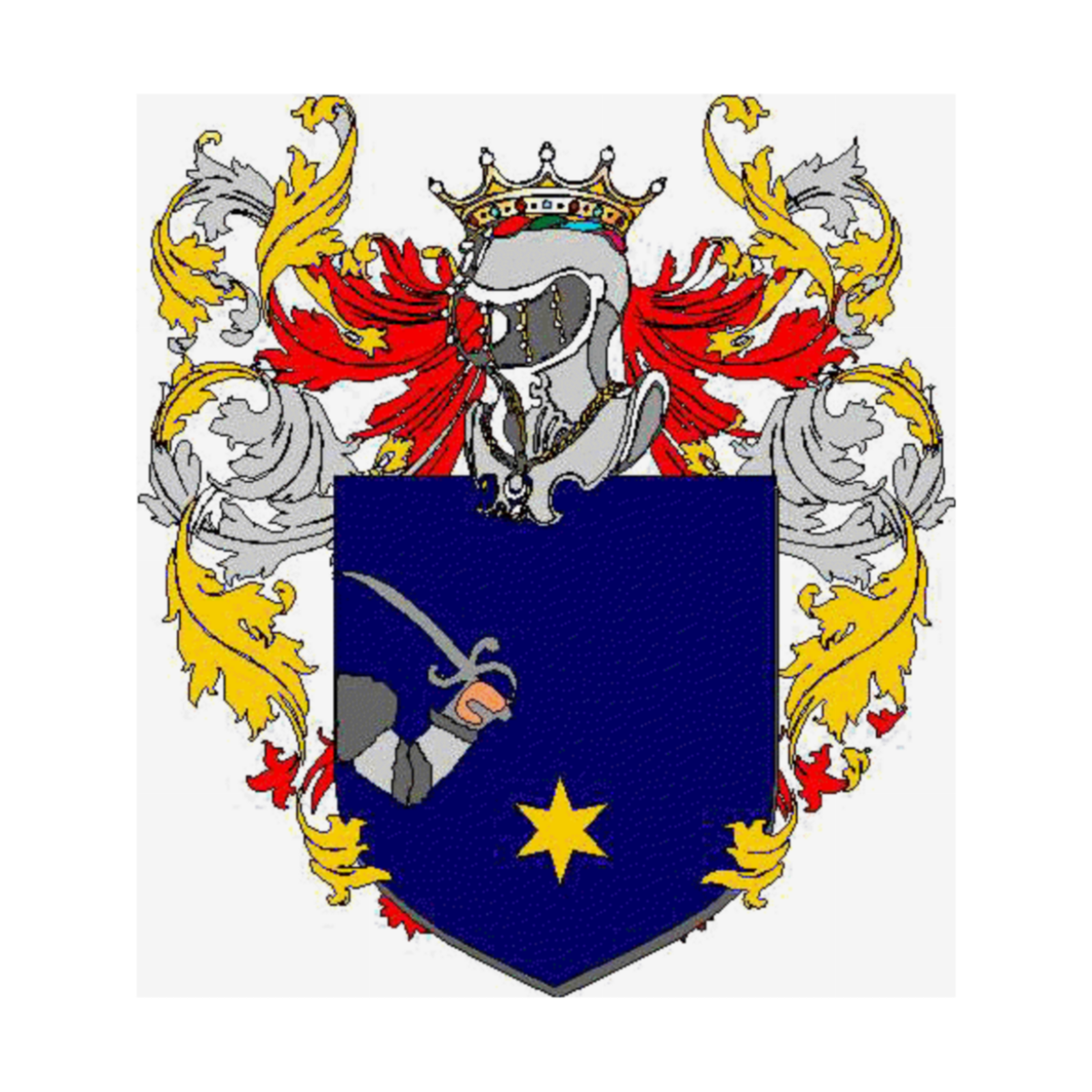 Coat of arms of family Nuvolini