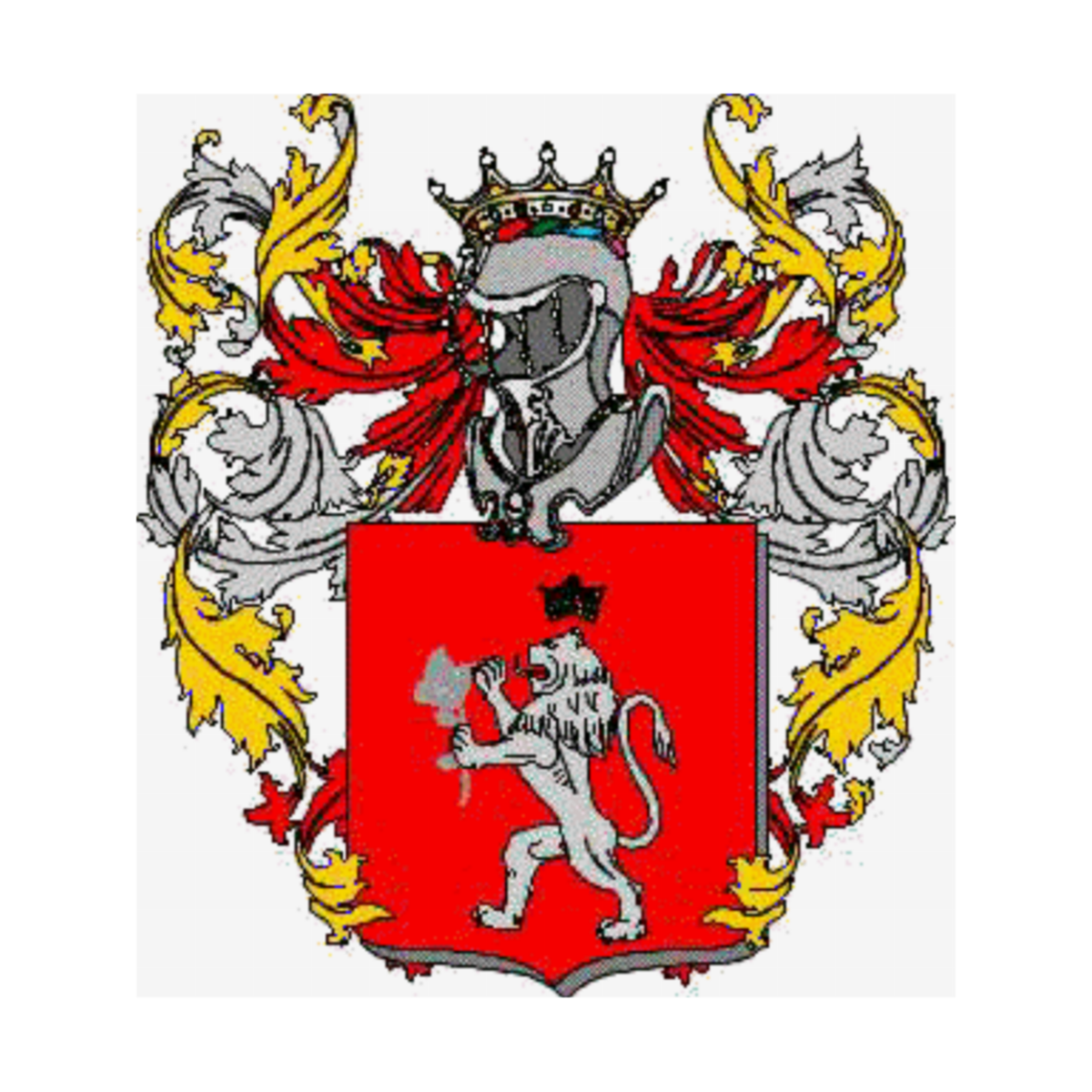 Coat of arms of family Posio