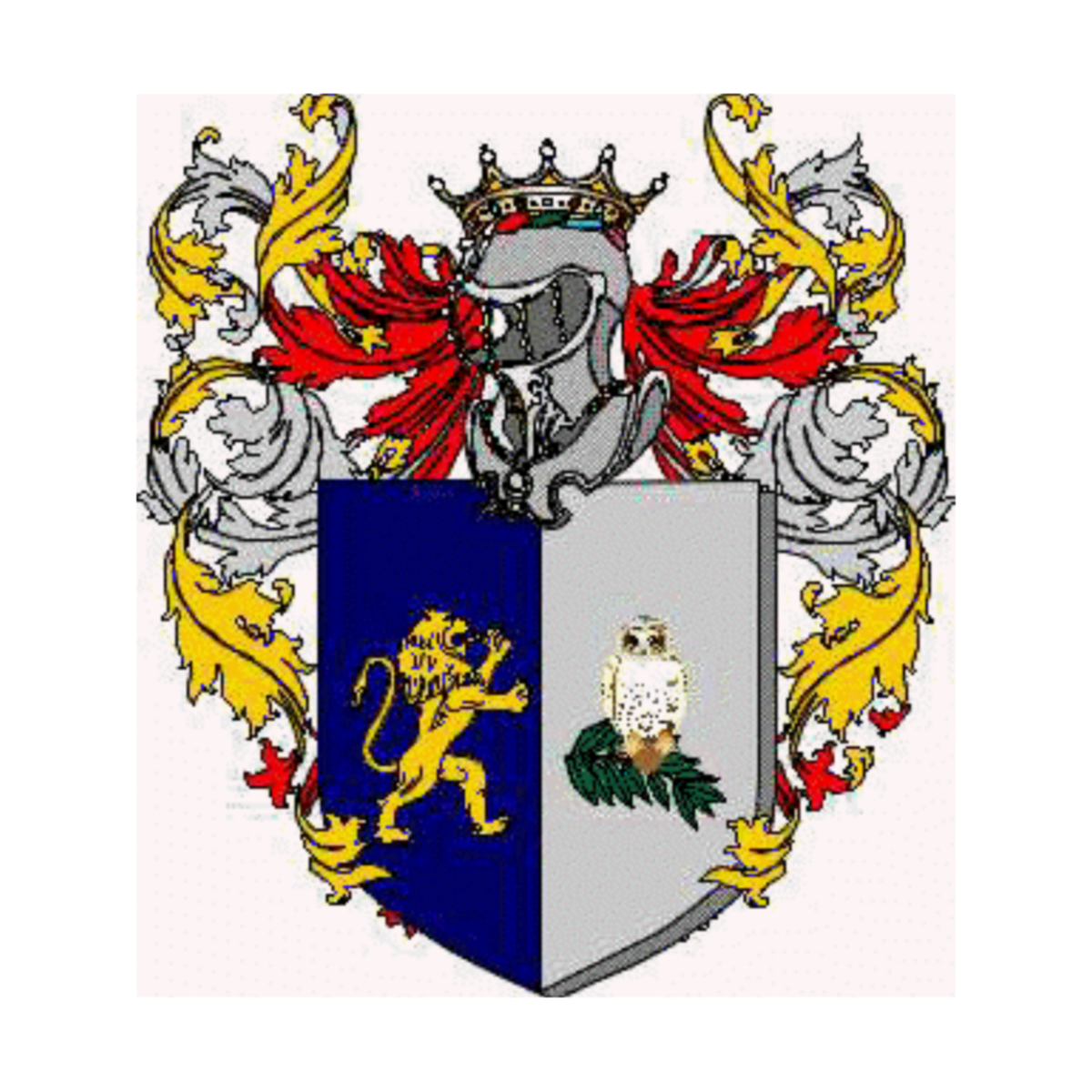 Wappen der Familie Vossa