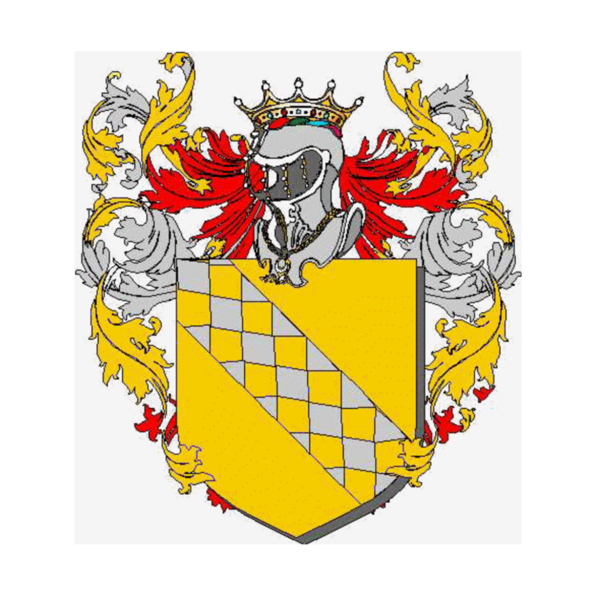 Coat of arms of family Curtarelli