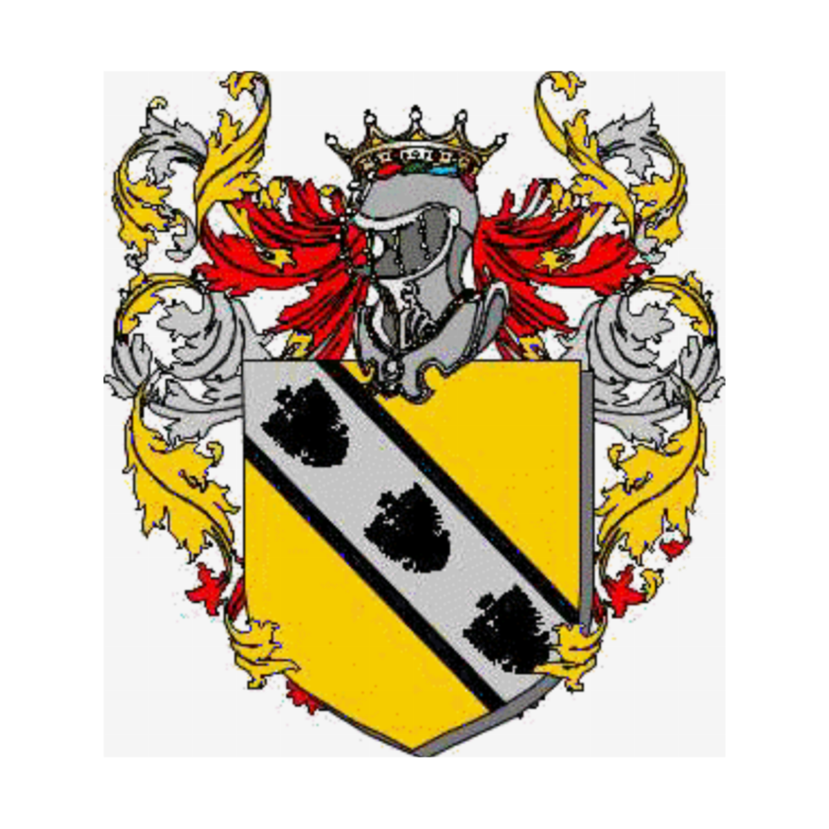 Coat of arms of family Parensa