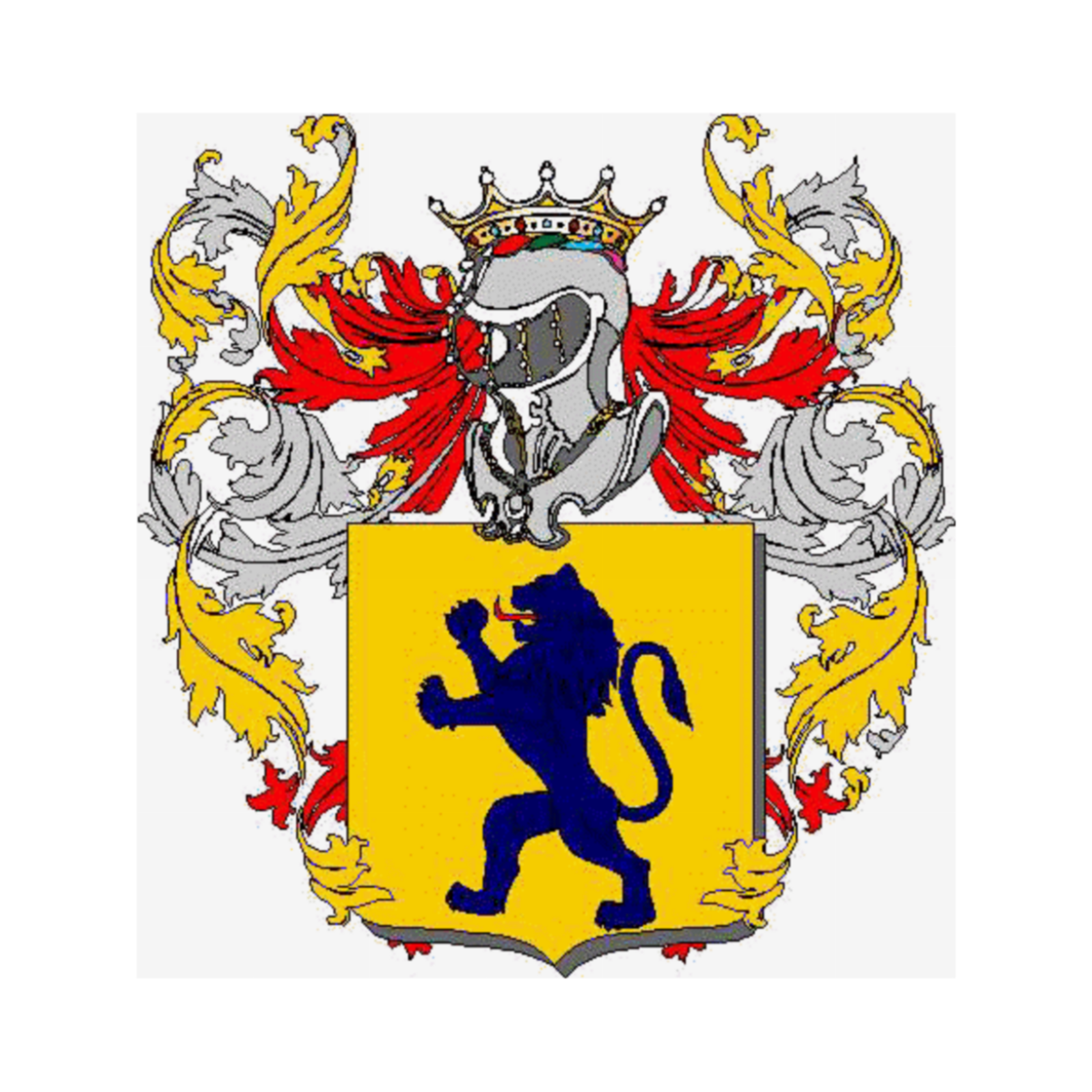 Coat of arms of family Carattieri