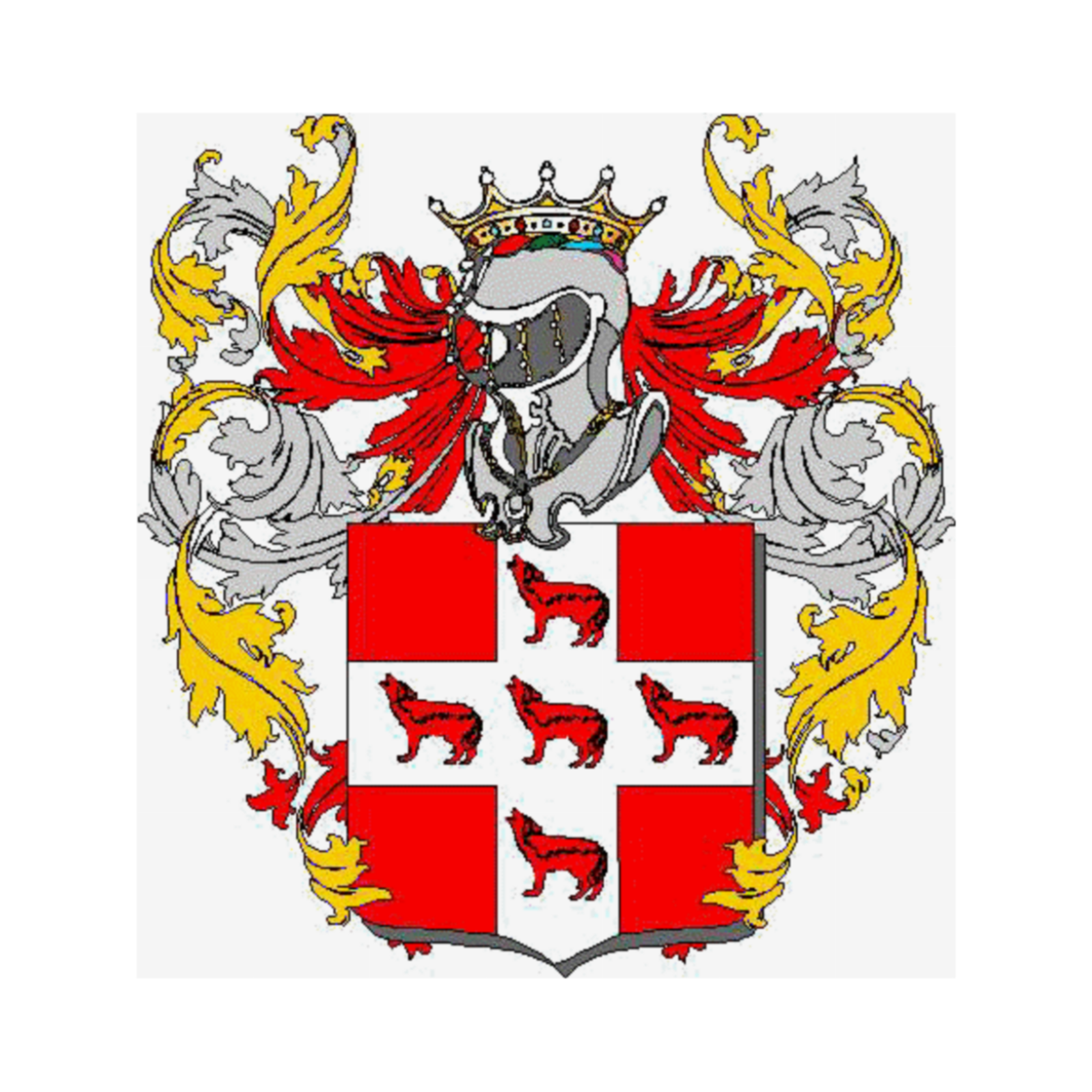 Coat of arms of family Mense