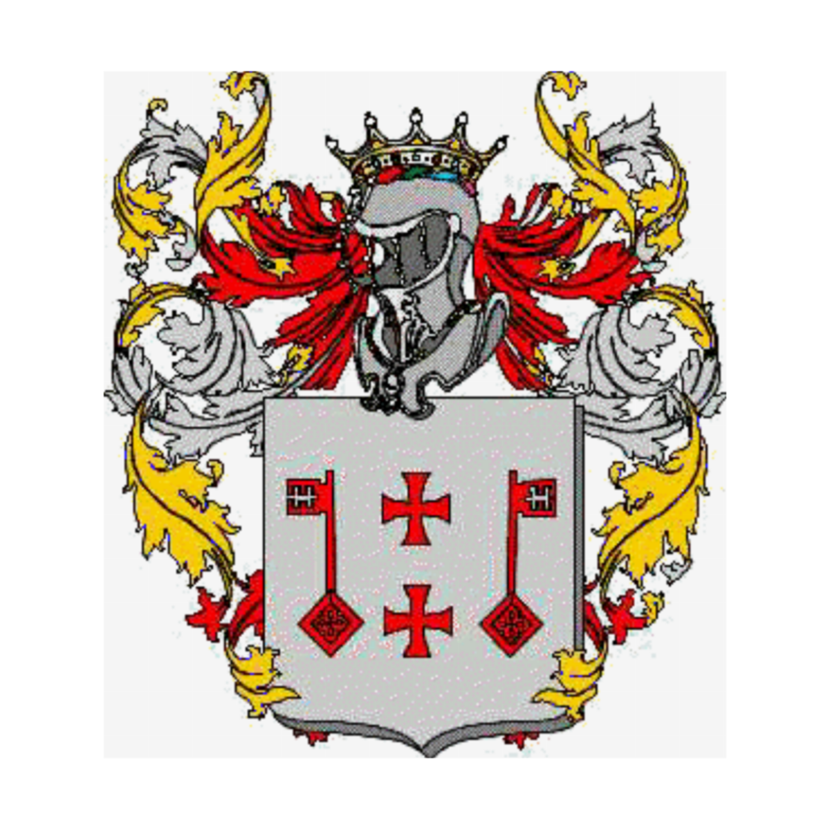 Coat of arms of family De Simone Niquesa