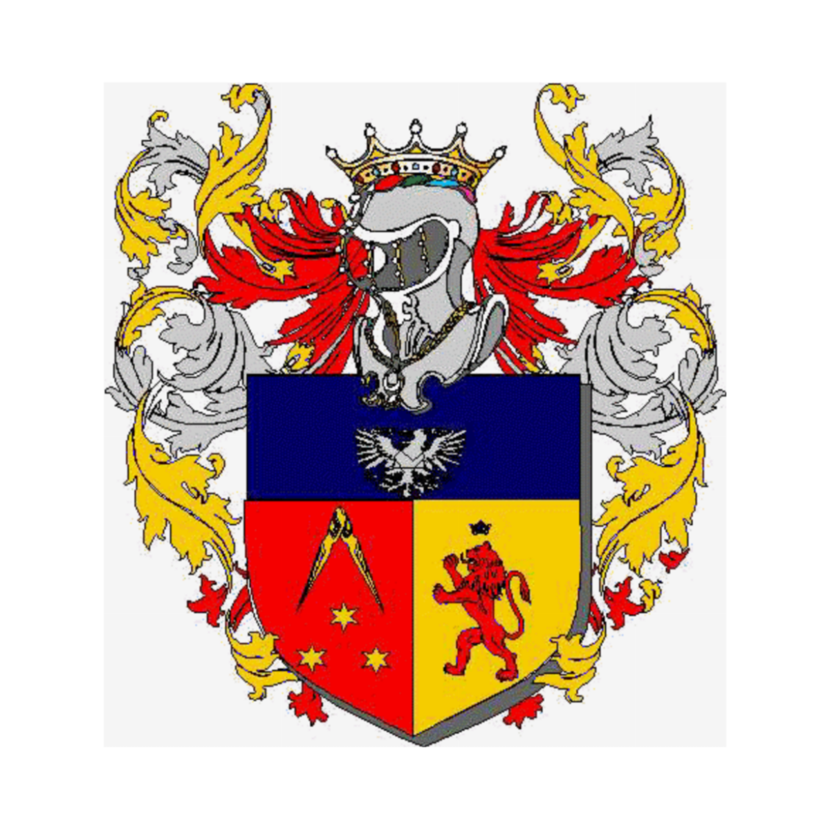 Coat of arms of family Nevio