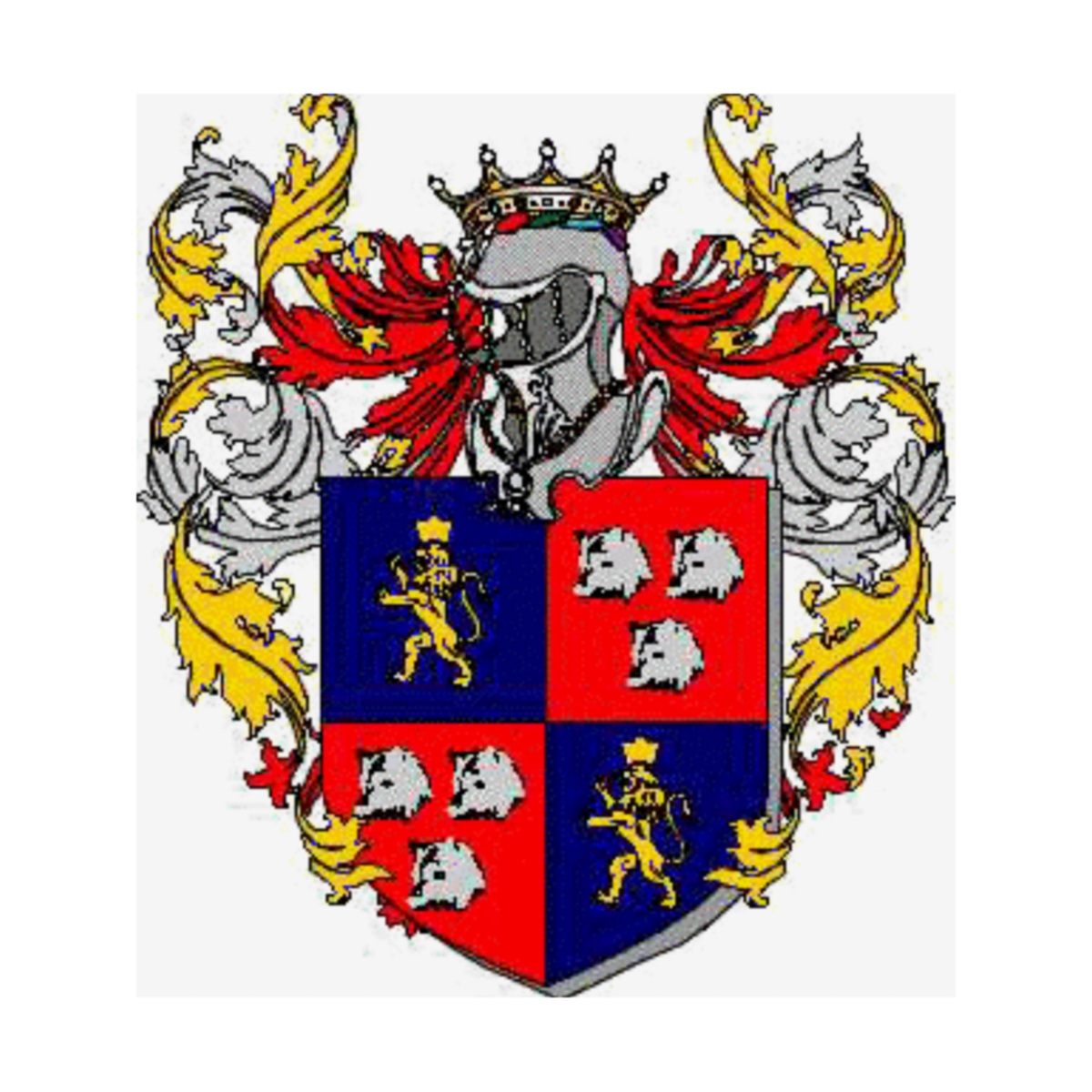 Coat of arms of family Ravai