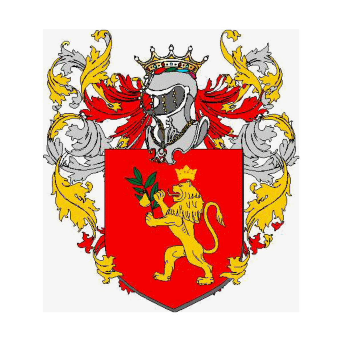 Coat of arms of family Valliera