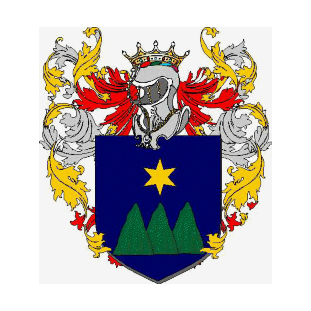 Coat of arms of family Rivera  Aguirre