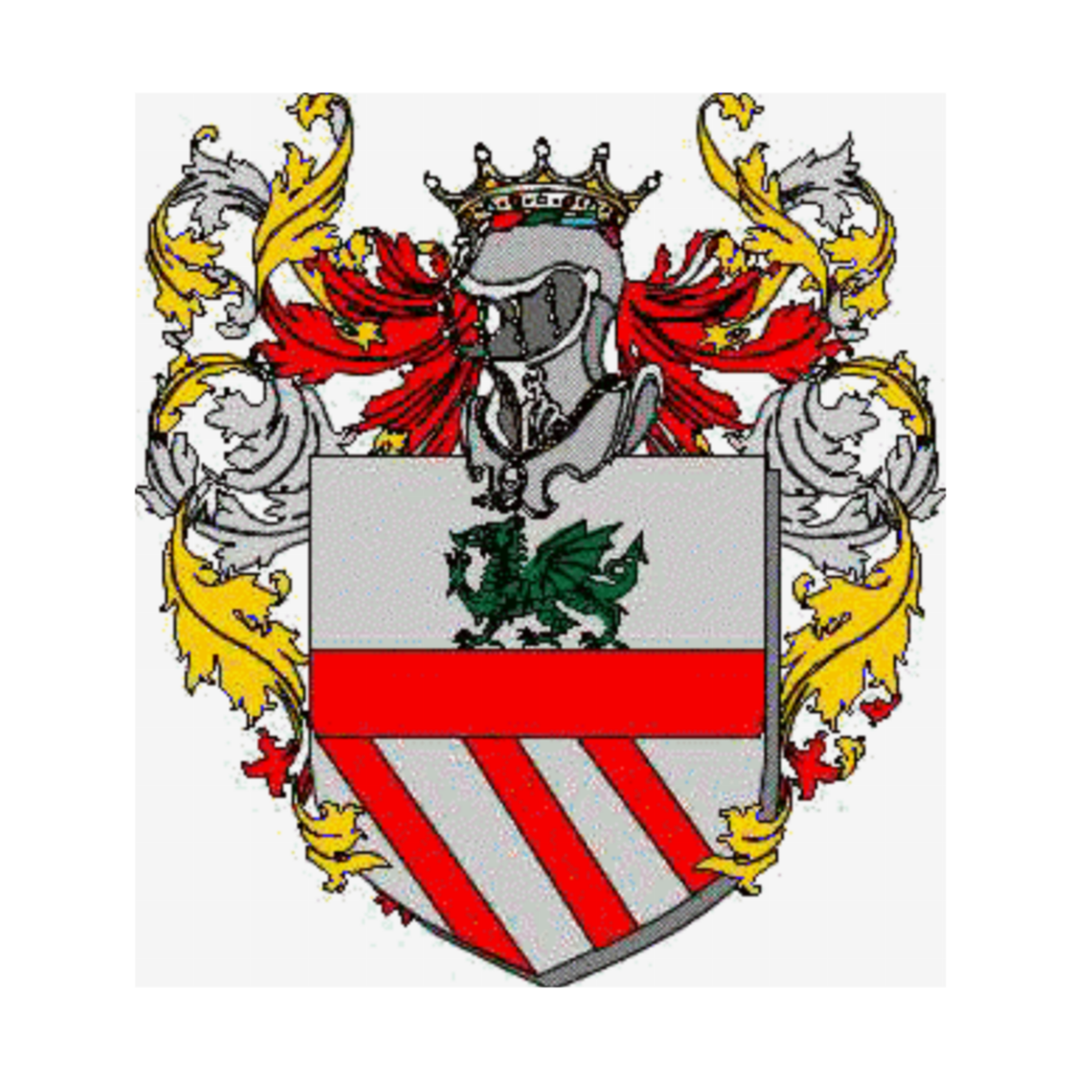 Coat of arms of family Romanazi