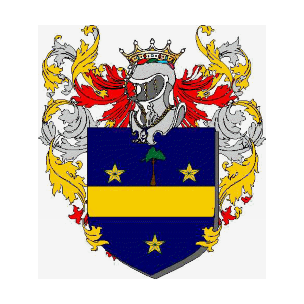 Escudo de la familia Romanazi