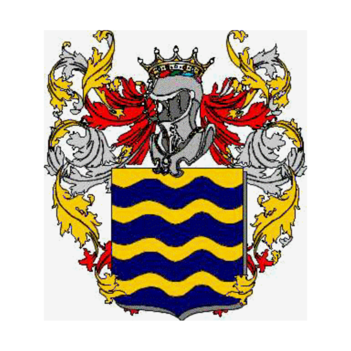 Wappen der Familie Zubiani