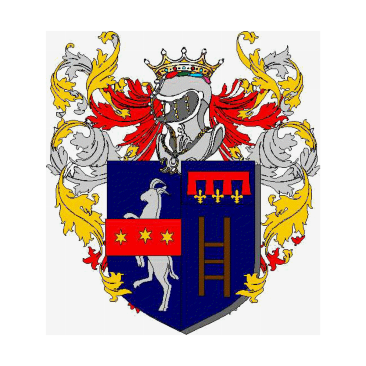 Wappen der Familie Santolini