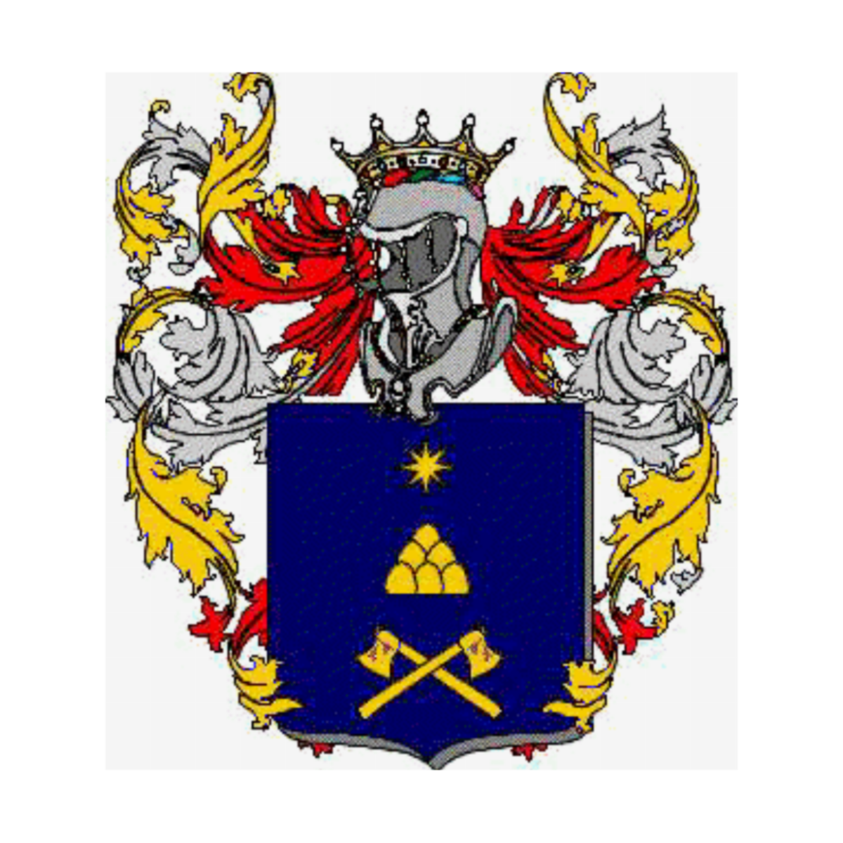 Coat of arms of family Sanino
