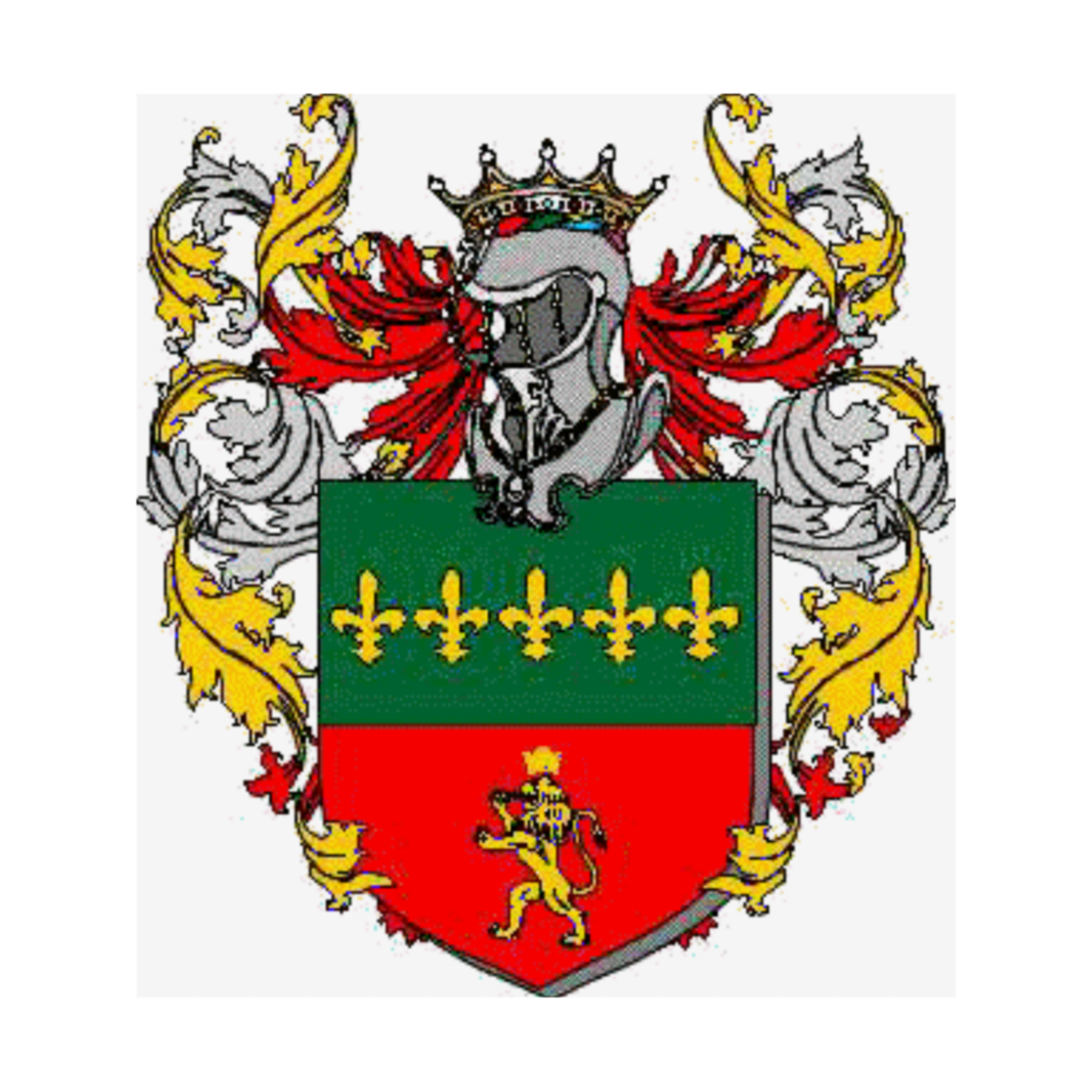 Coat of arms of family Baglia