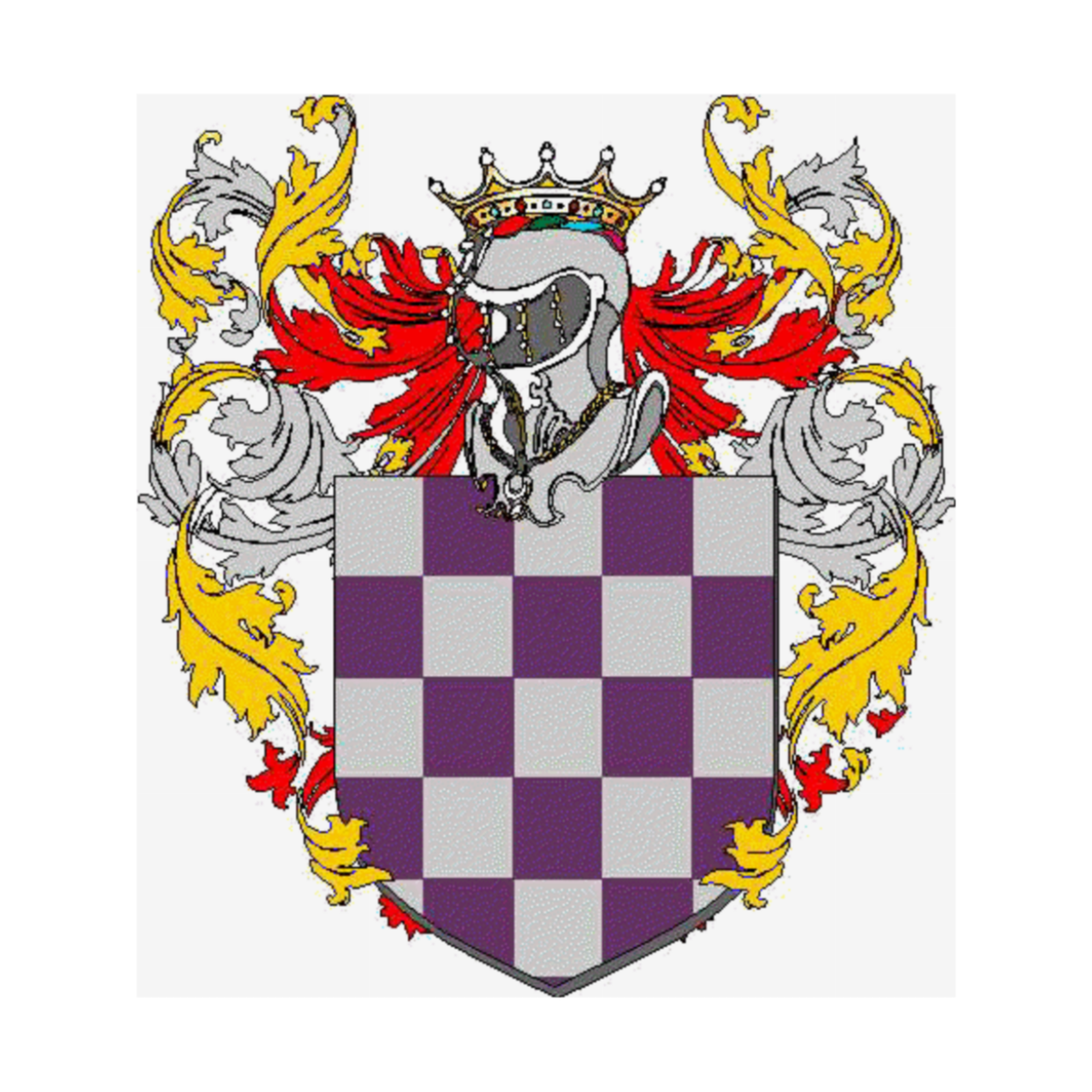 Coat of arms of family Laglia