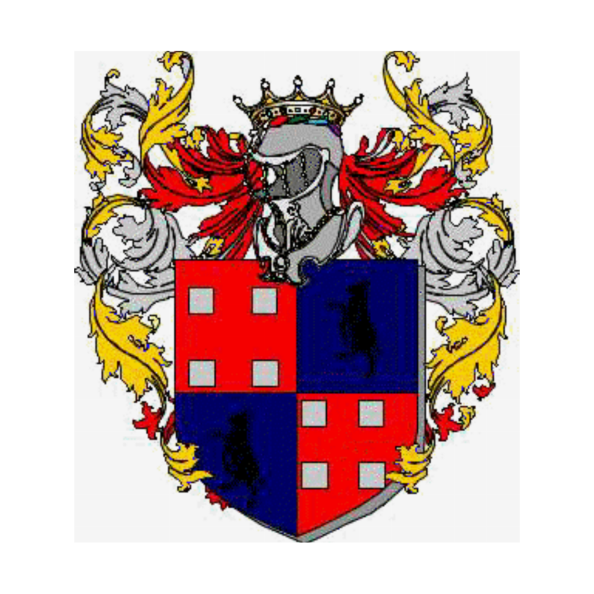 Coat of arms of family Caltroni