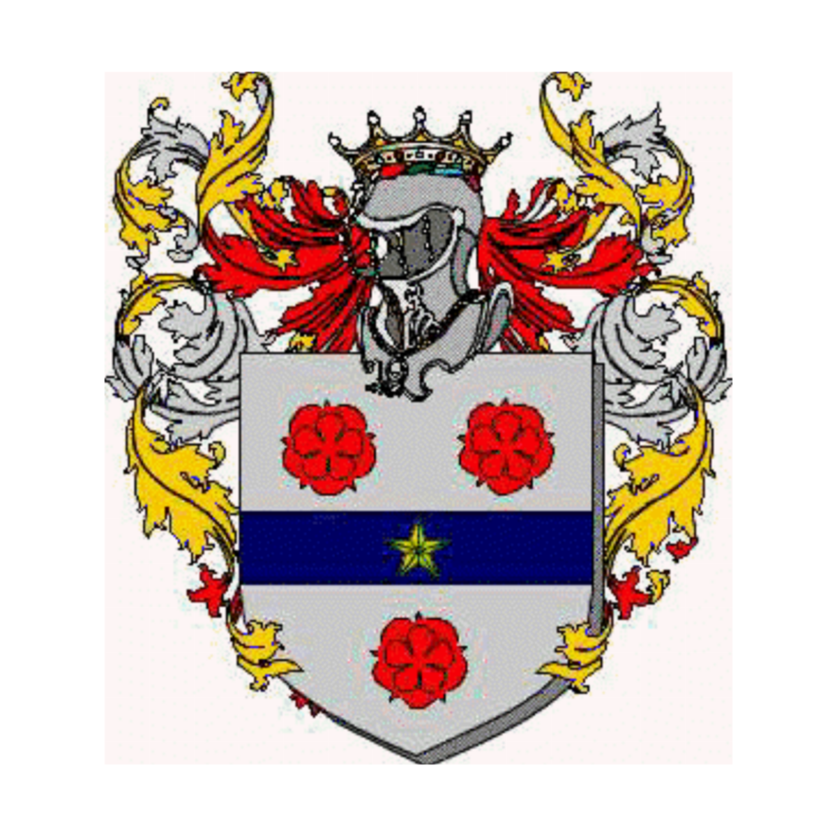 Coat of arms of family Tecinico
