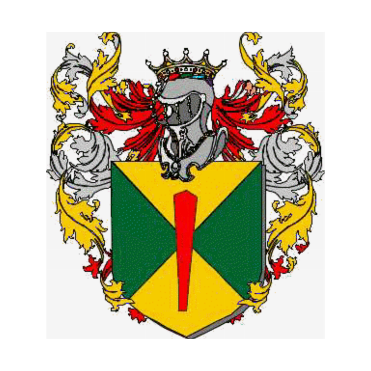 Coat of arms of family Bisa