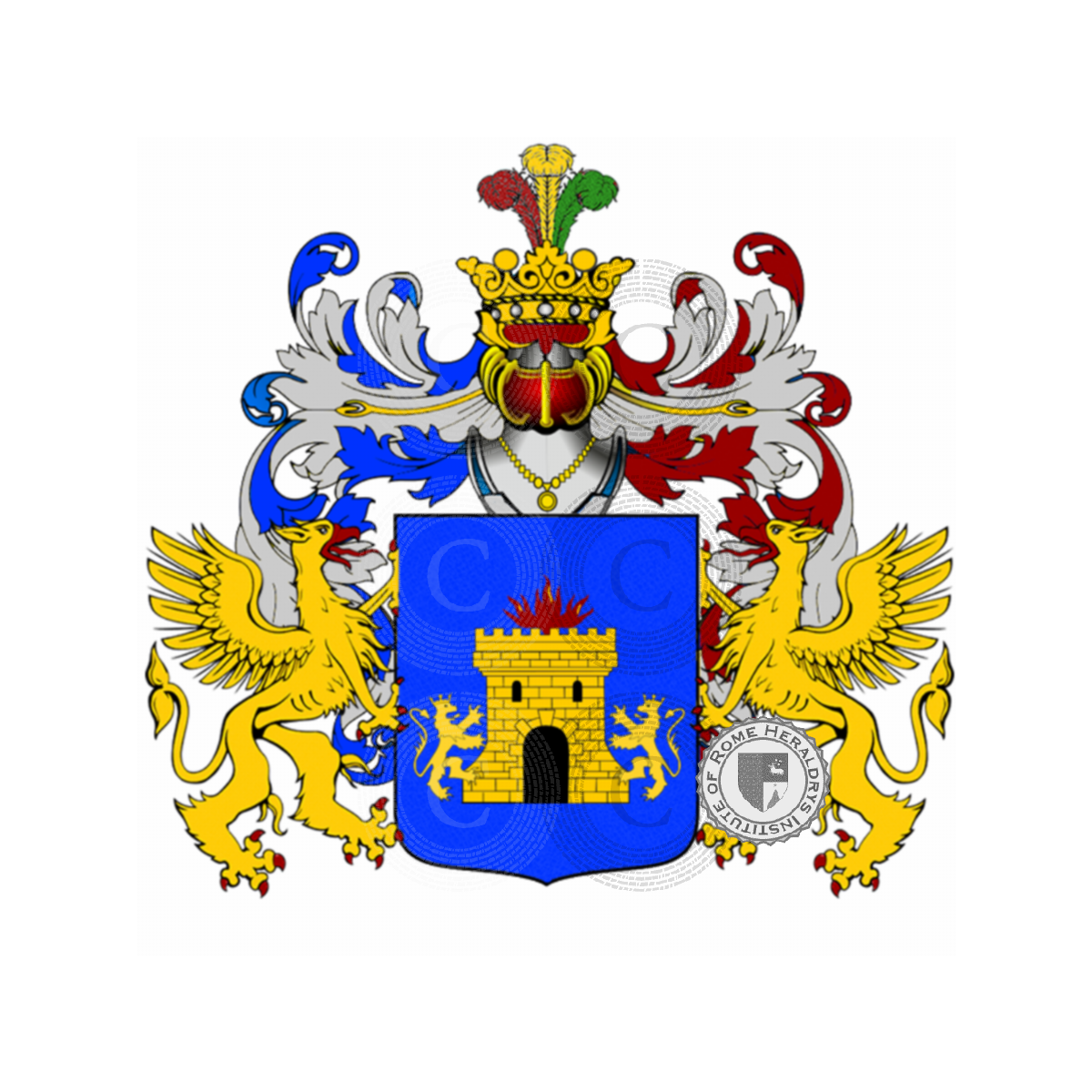 Coat of arms of family Valmonte